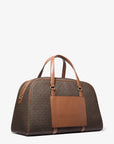 Jet Set Travel Extra-Large Signature Logo Weekender Bag (BROWN)