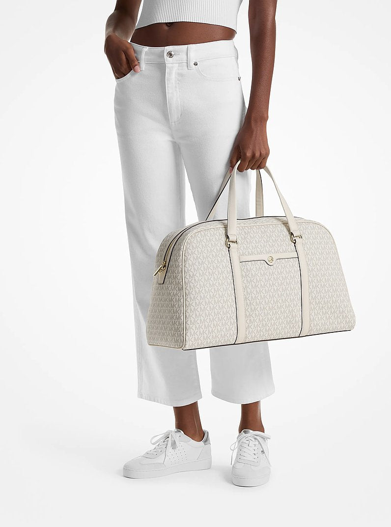 Jet Set Travel Extra-Large Signature Logo Weekender Bag (LT CRM MULTI)