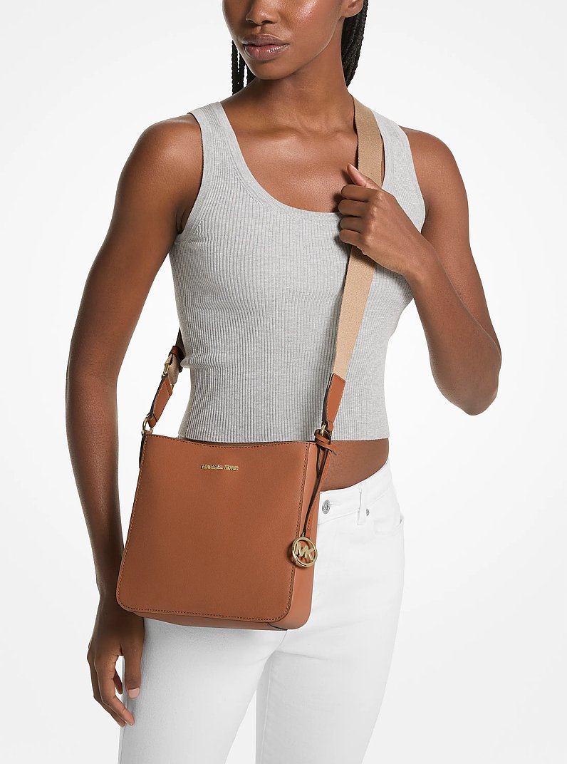Jet Set Travel Small Messenger Bag (LUGGAGE)