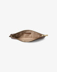 Jet Set Travel Large Pebbled Leather Pouch (LUGGAGE)