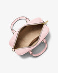 Thompson Pebbled Leather Satchel (POWDER BLUSH)