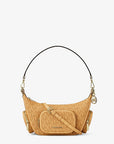 Merritt Small Signature Logo Convertible Shoulder Bag (HONEYWHEAT)