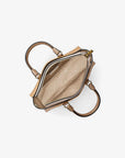 Arden Small Color-Block Signature Logo Messenger Bag (HONEYWHEAT MULTI)