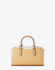 Arden Small Color-Block Signature Logo Messenger Bag (HONEYWHEAT MULTI)
