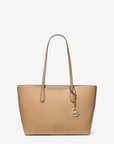 Arden Large Pebbled Leather Tote Bag (CAMEL)