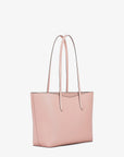 Arden Large Pebbled Leather Tote Bag (POWDER BLUSH)
