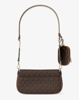Jet Set Travel Small Signature Logo Crossbody Bag With Pouch (BROWN)