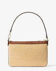 Jet Set Travel Small Woven Wristlet (LUGGAGE)