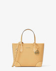 Eva Extra-Small Leather Convertible Tote Bag (HONEYWHEAT)
