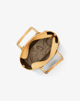Eva Extra-Small Leather Convertible Tote Bag (HONEYWHEAT)