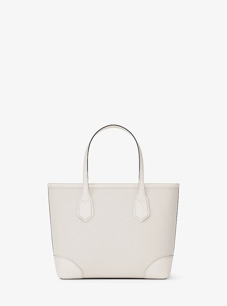 Eva Extra-Small Leather Convertible Tote Bag (LT CREAM)