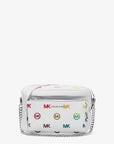 Slater Medium Rainbow Logo Embossed Sling Pack (OPTIC WHITE)