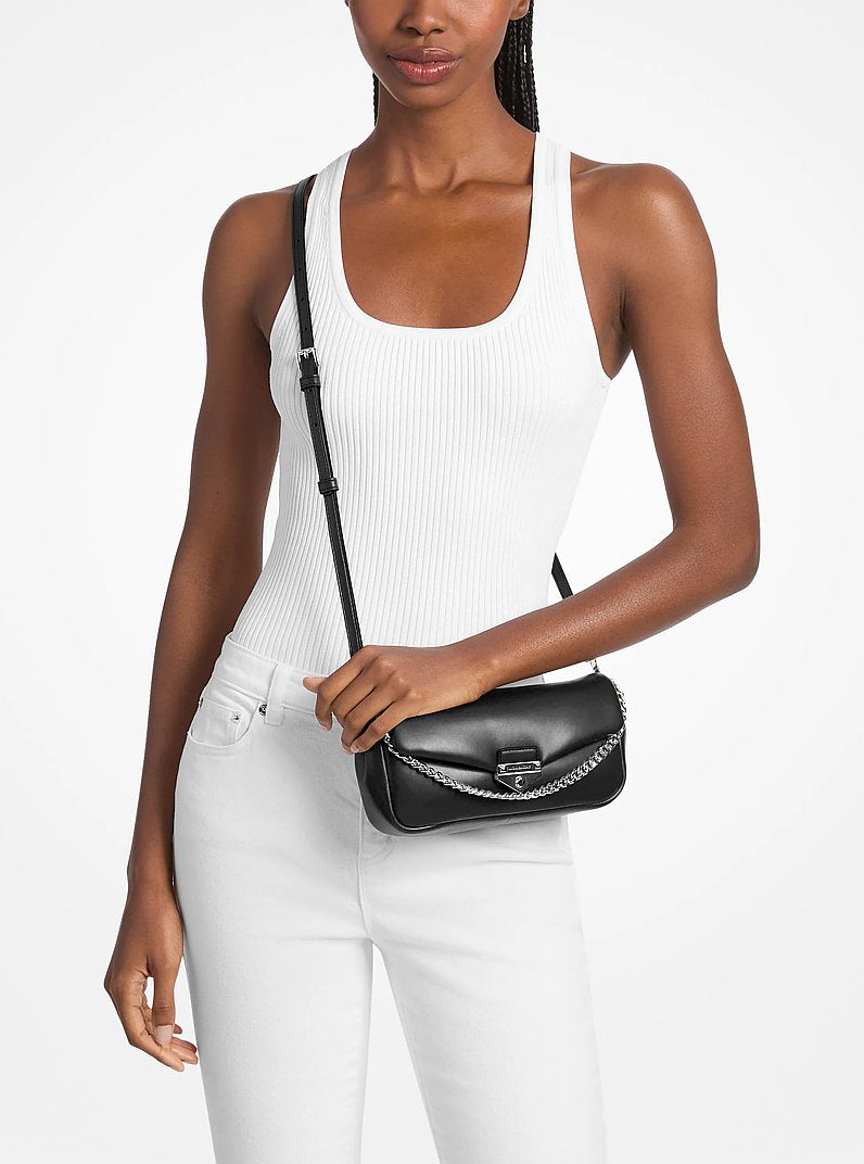 Soho Small Convertible Crossbody Bag (BLACK)