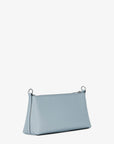 Carson Small Pebbled Leather Convertible Crossbody Bag (PALE OCEAN)