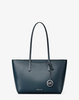 Arden Large Pebbled Leather Tote Bag (ADMIRAL)