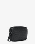 Jet Set Travel Small Signature Logo Camera Crossbody Bag (BLACK)