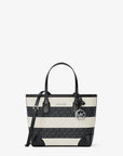 Eva Extra-Small Signature Logo Convertible Crossbody Bag (BLACK)