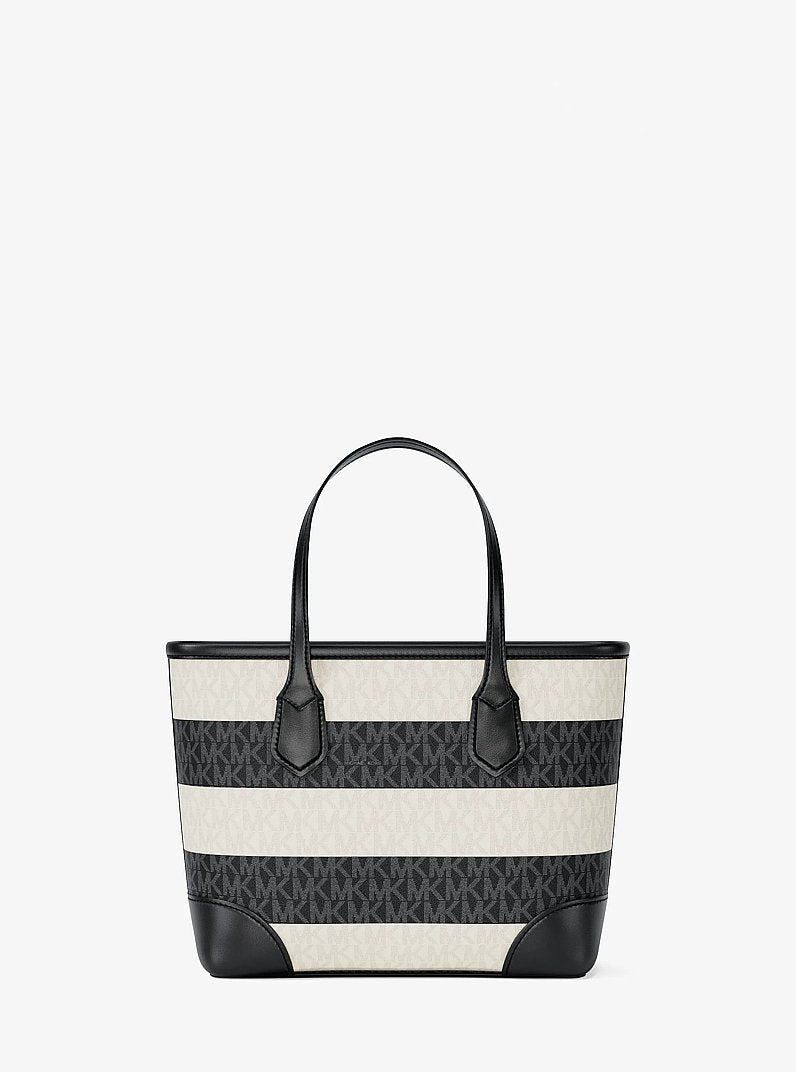 Eva Extra-Small Signature Logo Convertible Crossbody Bag (BLACK)