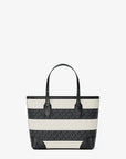 Eva Extra-Small Signature Logo Convertible Crossbody Bag (BLACK)