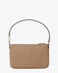 Jet Set Small Signature Logo Convertible Wristlet (CAMEL)