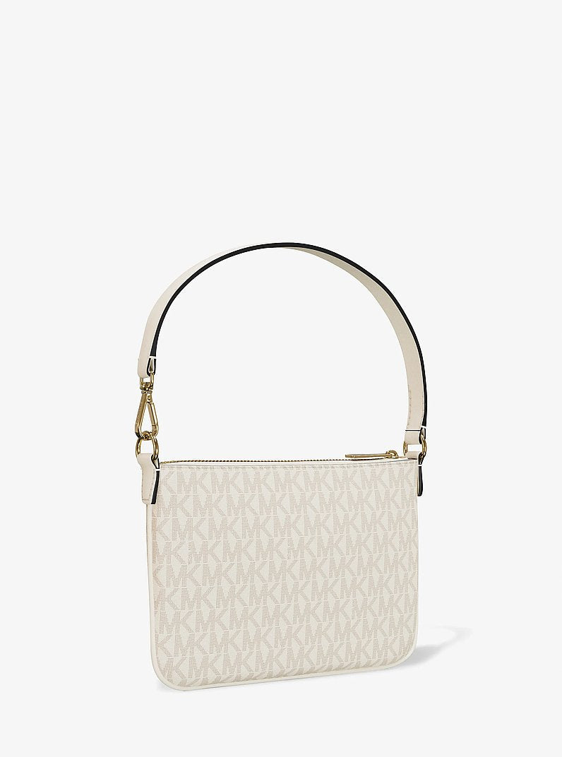 Jet Set Small Signature Logo Convertible Wristlet (LT CRM MULTI)