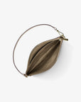 Jet Set Small Metallic Signature Logo Wristlet (PALE GOLD)