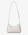Sammy Medium Pebbled Leather Convertible Shoulder Bag (LT CREAM)