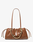 Matilda Small Cinched Shoulder Bag (LUGGAGE)