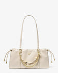 Matilda Small Cinched Shoulder Bag (LT CREAM)