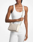 Jet Set Travel Large Signature Logo 3-in-1 Tote Bag (LT CREAM)