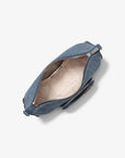 Merritt Small Embellished Denim Convertible Crossbody Bag (WASHED DENIM)