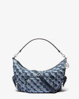 Merritt Medium Patchwork Denim Convertible Shoulder Bag (WASHED DENIM)