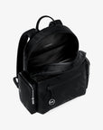 Prescott Large Printed Nylon Backpack (BLACK)