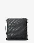 Prescott Small Logo Printed Nylon Crossbody Bag (BLACK)