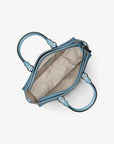 Arden Medium Top-Zip Satchel (DENIM)