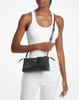 Matilda Small Cinched Crossbody Bag (BLACK)