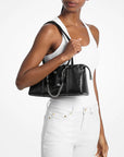 Matilda Small Cinched Shoulder Bag (BLACK)