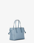 Voyager Extra-Small Signature Logo Tote Bag (DENIM)