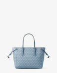 Voyager Extra-Small Signature Logo Tote Bag (DENIM)