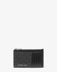 Cooper Slim Signature Logo Zip Wallet (BLACK)