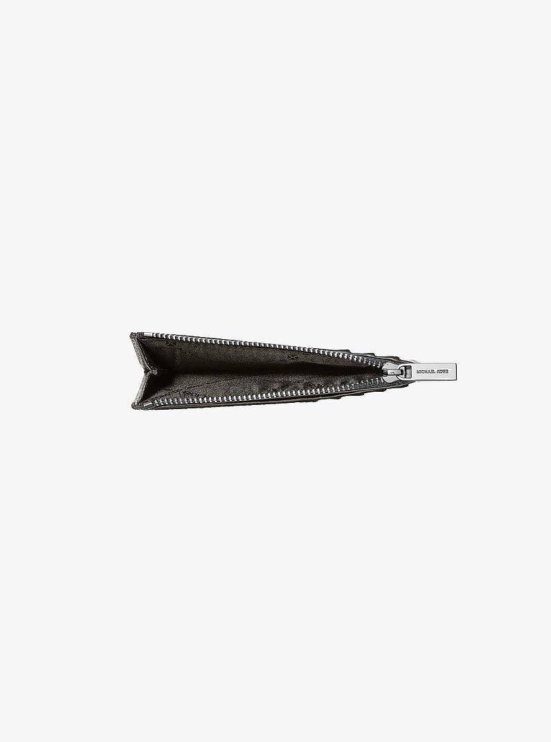 Cooper Slim Signature Logo Zip Wallet (ADMRL/PLBLUE)