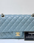 CHNL Medium Classic Sky Blue Bag 18C