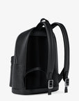 Cooper Medium Logo Debossed Dome Backpack (BLACK)