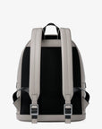 Cooper Medium Logo Debossed Dome Backpack (PEARL GREY)