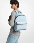 Cooper Medium Logo Debossed Dome Backpack (PALE OCEAN)