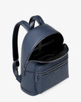 Cooper Medium Logo Debossed Dome Backpack (NAVY)