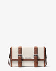 Cooper Pebbled Leather and Signature Logo Trunk Crossbody Bag (LT CRM/LUGG)