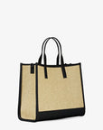 Cooper Medium Hand-Crocheted Tote Bag (NATURAL)