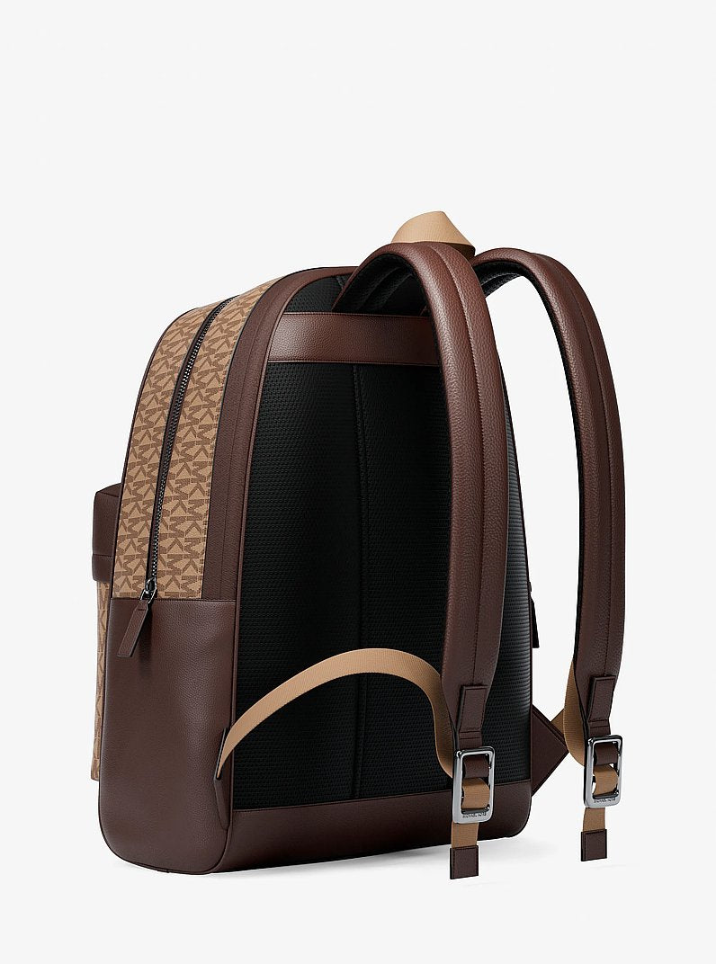 Pacey Medium Signature Logo Backpack (CAMEL)