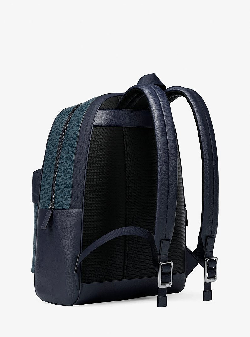 Pacey Medium Signature Logo Backpack (ADMRL/PLBLUE)